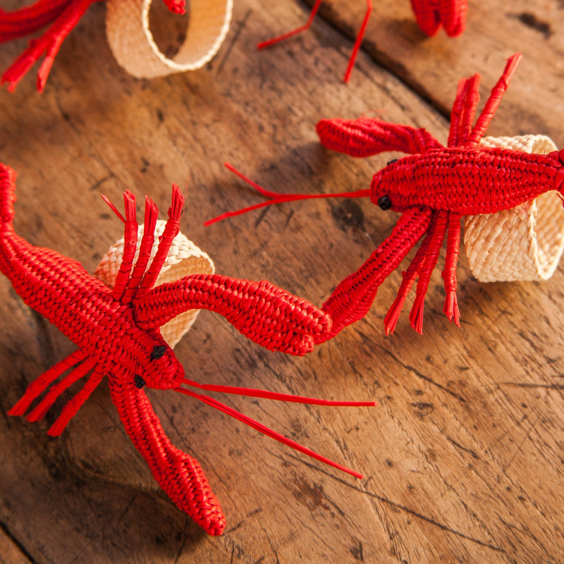 Palmito Shellfish Napkin Rings (Set of 4) - The Colombia Collective