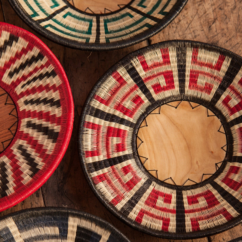 Werregue Woven Plate | Tigre - The Colombia Collective