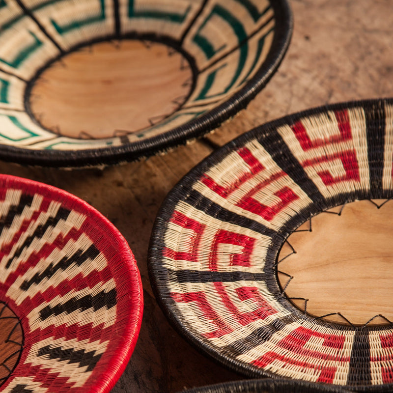 Werregue Woven Plate | Tigre - The Colombia Collective