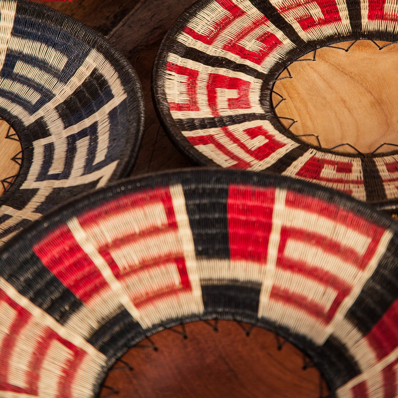 Werregue Woven Plate | Serpiente - The Colombia Collective