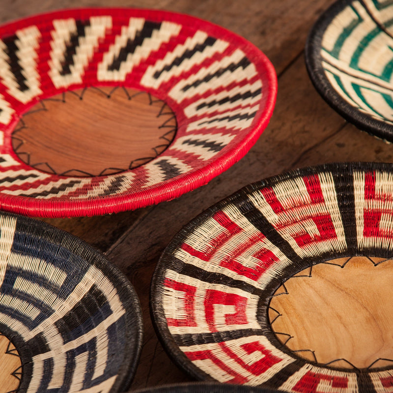 Werregue Woven Plate | Arbol - The Colombia Collective