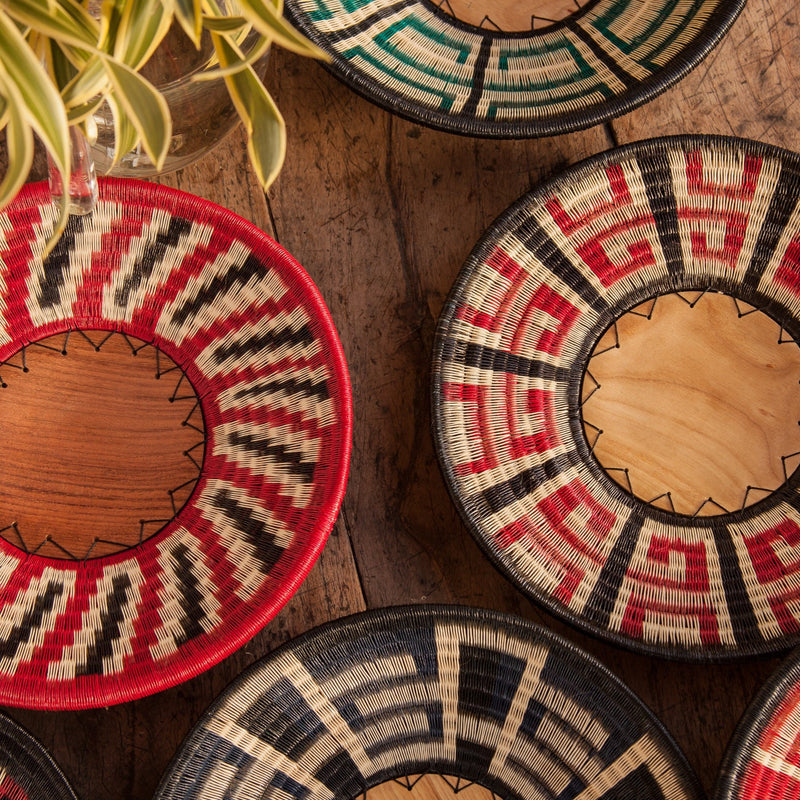 Werregue Woven Plate | Arbol - The Colombia Collective