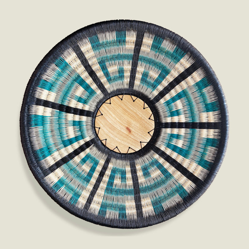Werregue Woven Plate | Tigre - The Colombia Collective