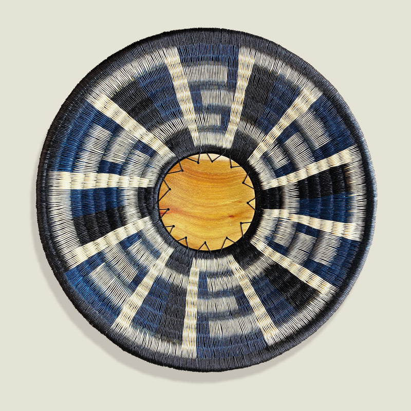 Werregue Woven Plate | Serpiente - The Colombia Collective