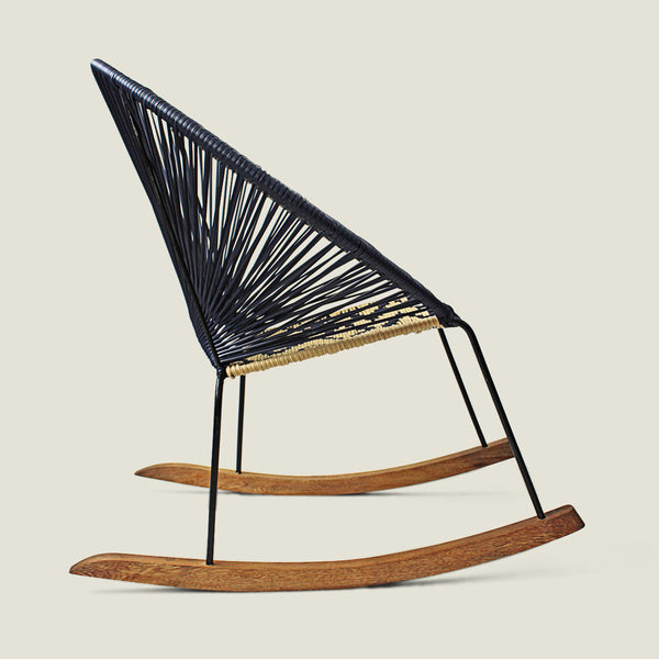 Lucia Woven Rocking Chair - The Colombia Collective