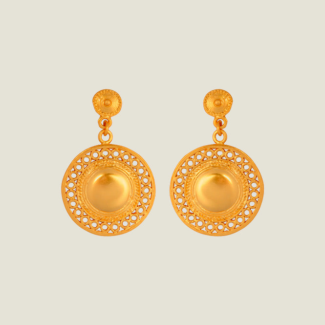 Precolombino Muisca Earrings - The Colombia Collective