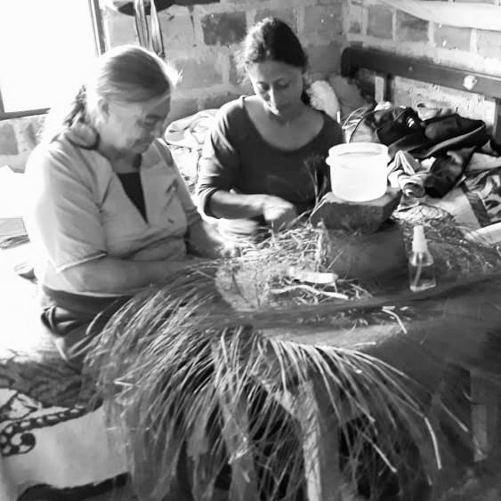 Palmito Fruity Woven Bowl - The Colombia Collective