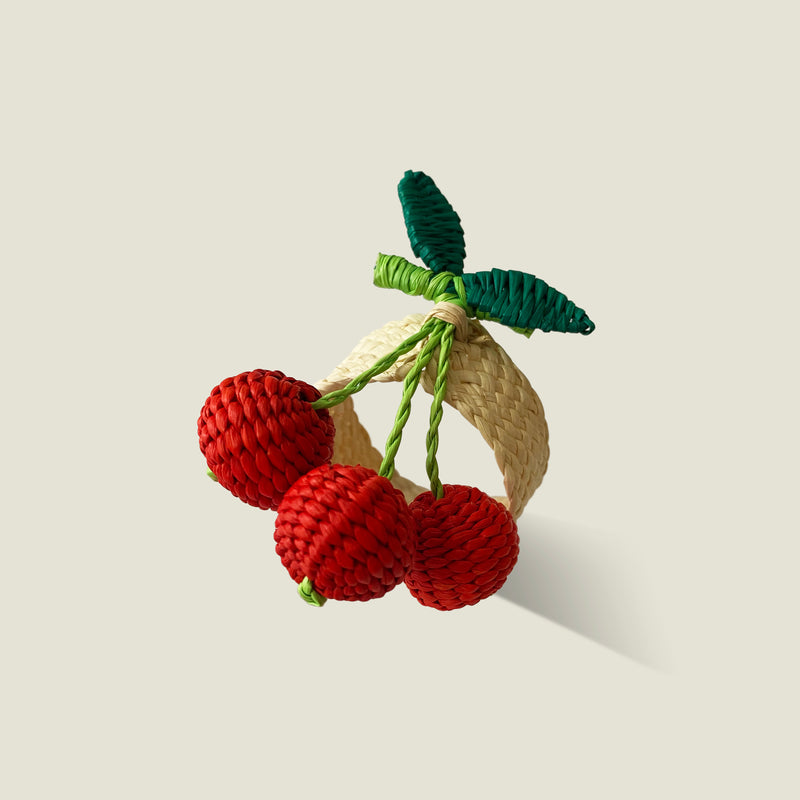 Palmito Cherry Napkin Rings (Set of 4) - The Colombia Collective