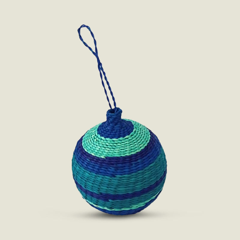 Palmito Woven Baubles (set of 4) - The Colombia Collective