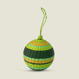 Palmito Woven Baubles (set of 4) - The Colombia Collective