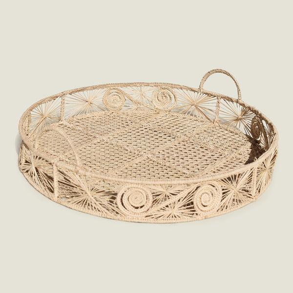 Sandra Woven Tray - The Colombia Collective