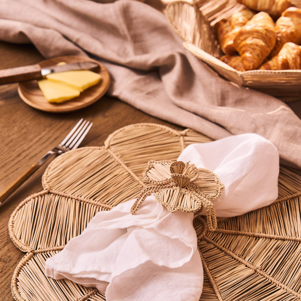 Orchid outlet napkin rings
