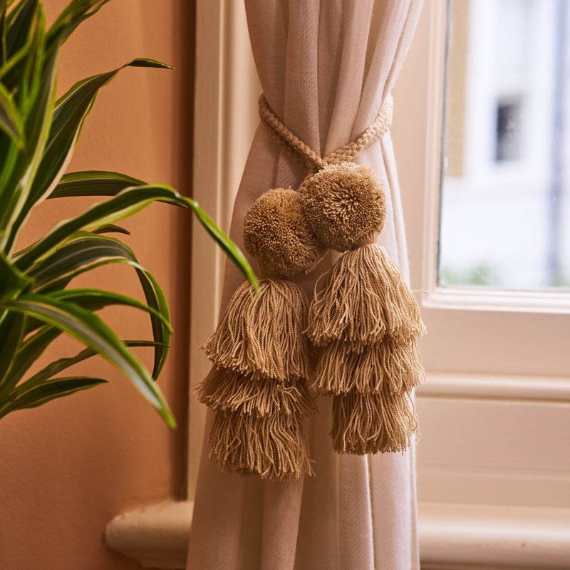 The Colombia Collective - Wayuu Pom Pom Curtain Tassel