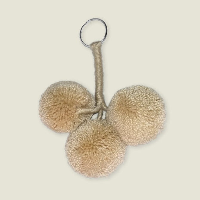 Wayuu Pom Pom Keyring - The Colombia Collective