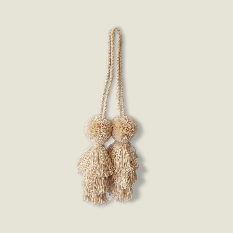 The Colombia Collective - Wayuu Pom Pom Curtain Tassel